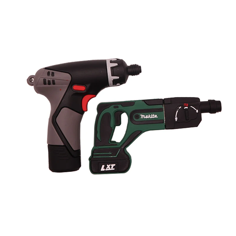 USB flash pendrive 64GB Electric drill pen drive 128GB memoria usb stick 4G 8GB 16GB 32GB creative gift cle | Компьютеры и офис