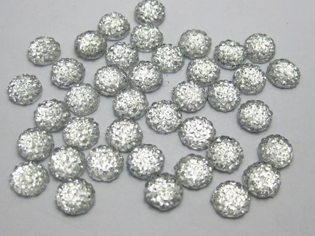500 Разноцветные акриловые круглые плоские стразы 6 мм|rhinestone armband|rhinestone letter beadsbeads
