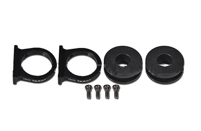 

F05513 Tarot TL96016 Dia 12MM Metal + Silicone Anti-vibration Shock Damping Seat Holder for Camera Gimbal PTZ Battery Mount FS
