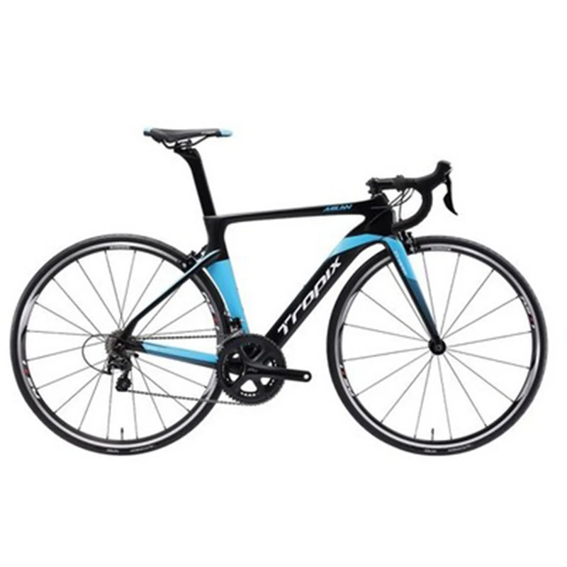 Torpix Милан шоссейные велосипеды T700 углерода Волокно Рамки Shimano 5800/RS11 колесная 8.26