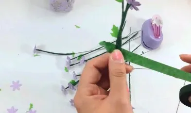 Большой Кленовый лист цветок Дырокол DIY бумажные цветы ручной работы S2607