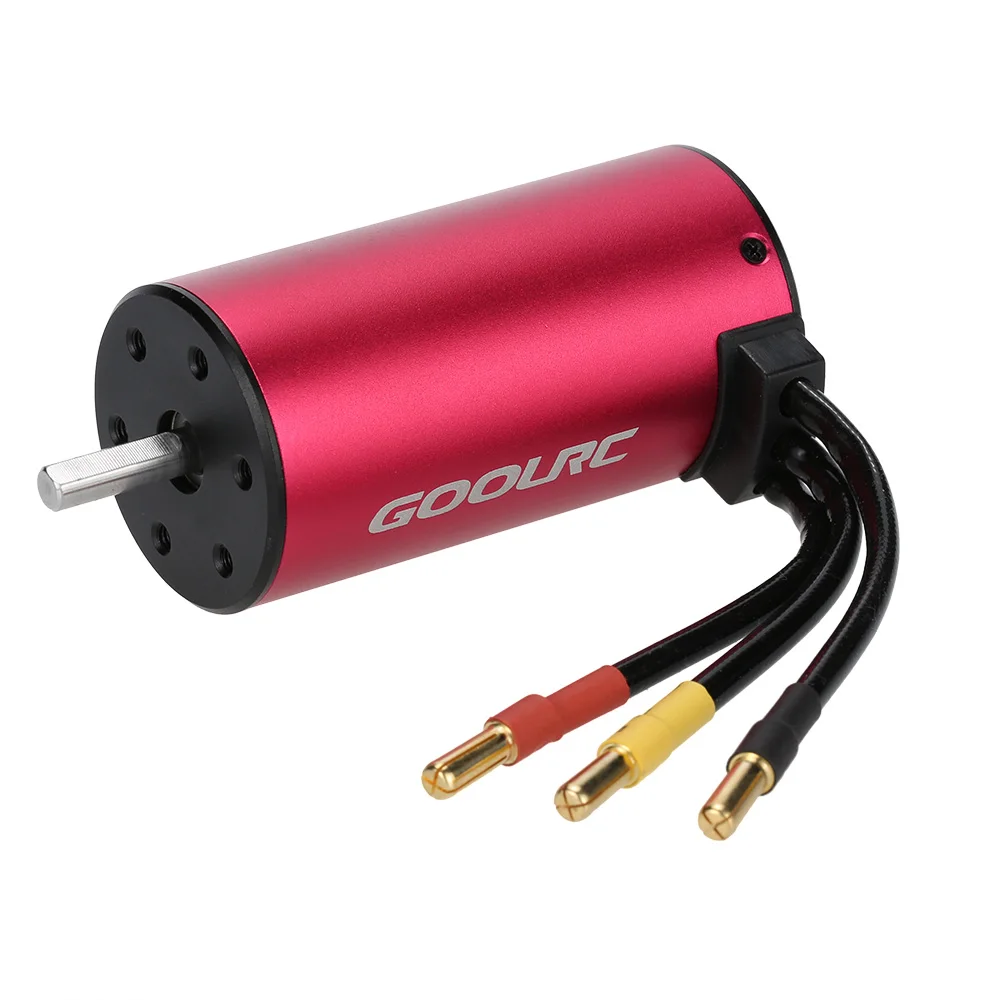 Оригинальный бесщеточный двигатель GoolRC S3670 2850KV 4 полюса для 1/8 1/10 RC автозапчасти