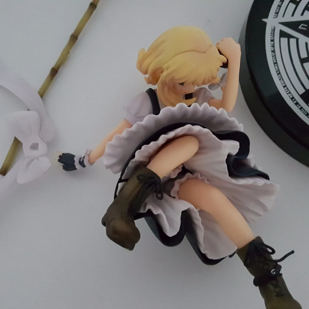 TouHou проект фигурку Kirisame Marisa ПВХ 220 мм аниме мультфильм Коллекционная модель