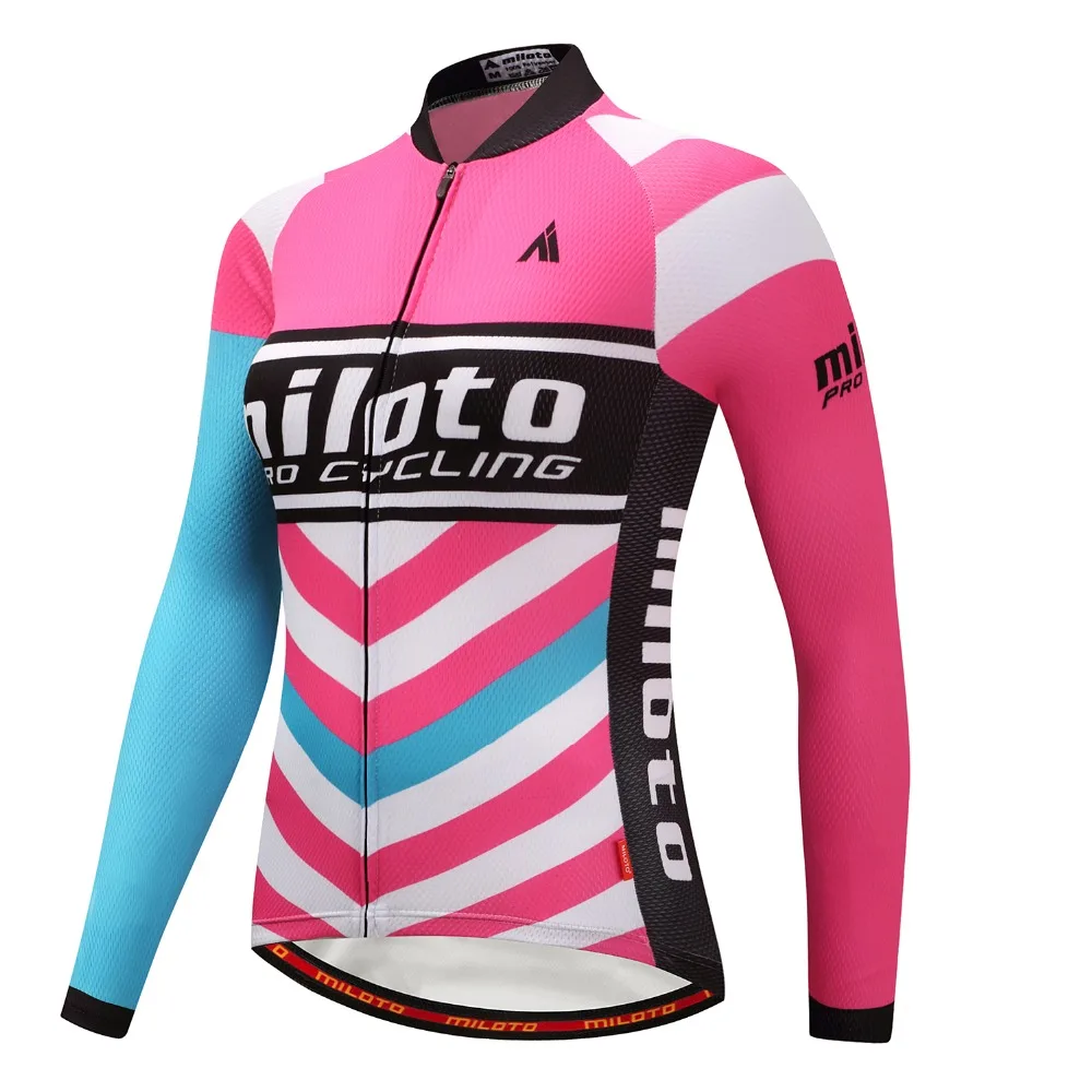 2020 MTB весна осень женская одежда с длинным рукавом для велоспорта Pro Team Mountain Road