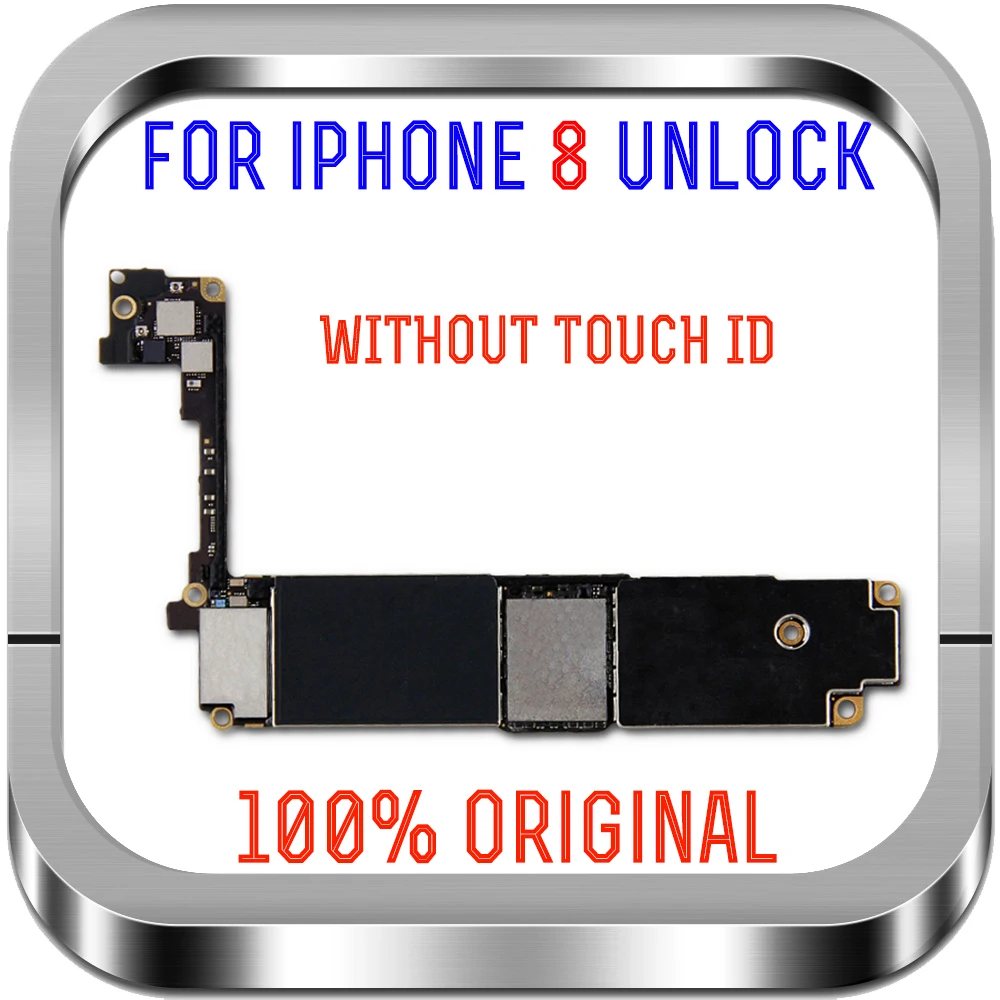 256/64 GB MB Материнские платы для iPhone 8 материнская плата нет да Touch ID Полная разблокировка материнская плата Система IOS вся логическая плата
