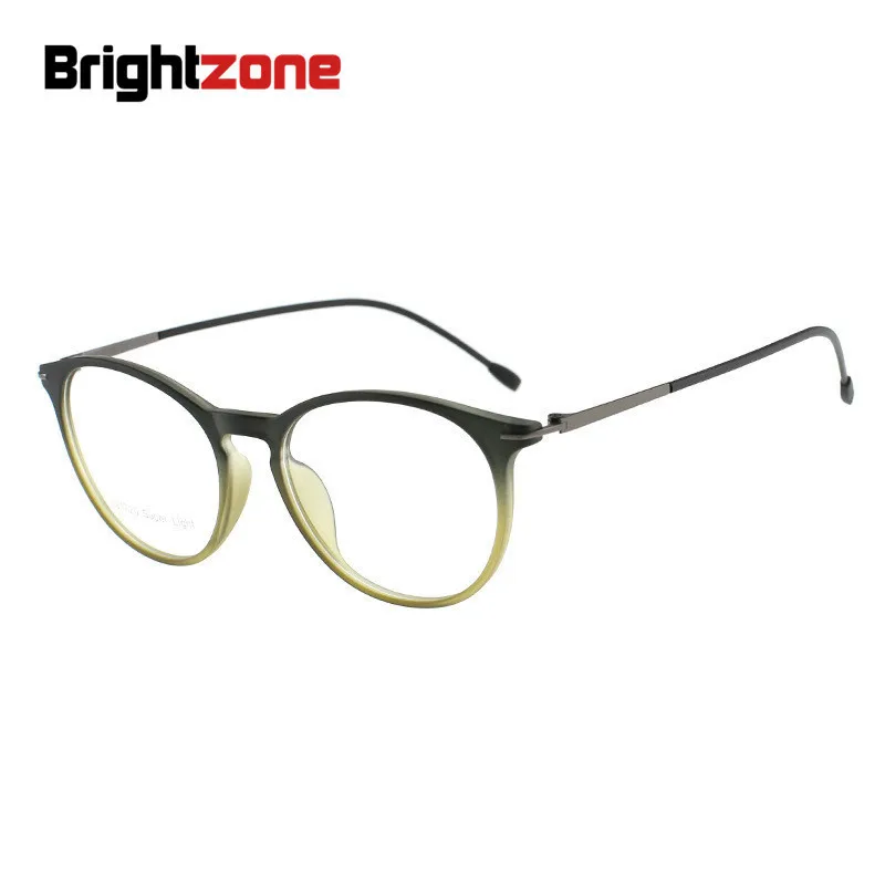 Очки бренда Brightzone Италия нового дизайна TR90 Овальный Стиль Полная оправа для