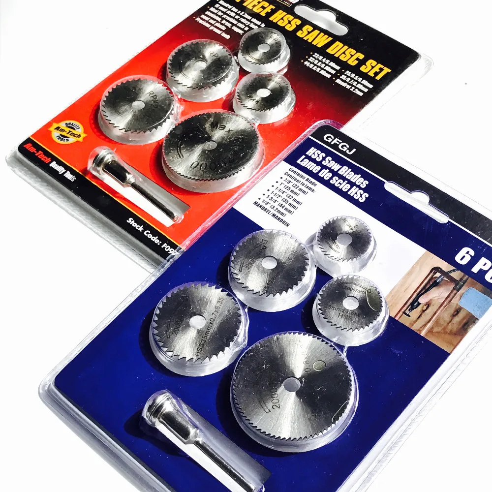 Бесплатная доставка Лидер продаж мини пила из быстрорежущей стали 5 шт. диск dremel