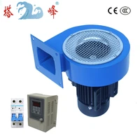 stepless air flow control small 120w industrial low noise air blowing fan with inverter