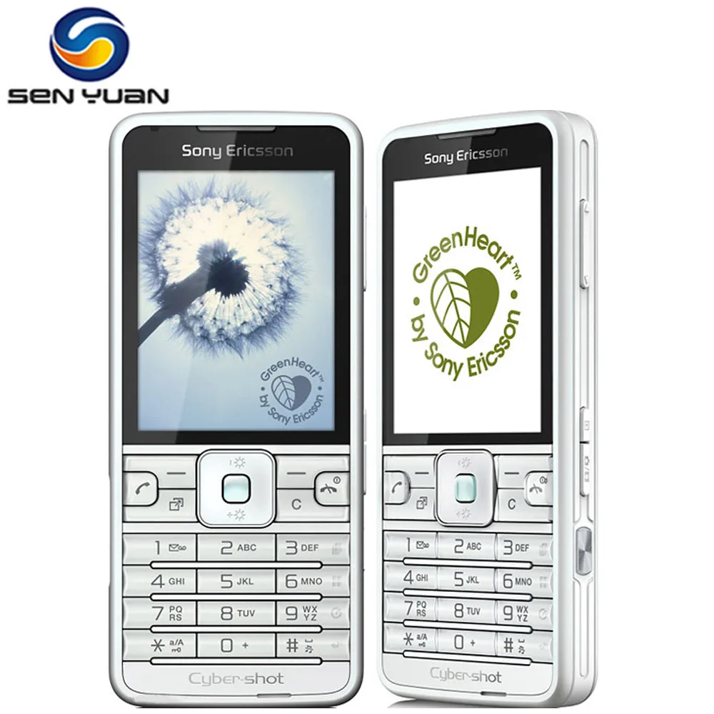 C901 100% Оригинальный разблокированный Sony Ericsson мобильный телефон 2 ƉG 5.0MP Bluetooth FM