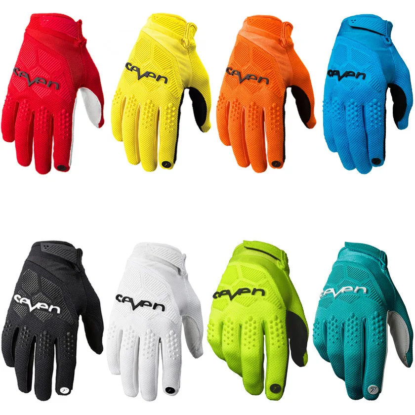 Полный палец moto rcycle мужские мотоциклетные перчатки luvas крест кожа rbike guantes