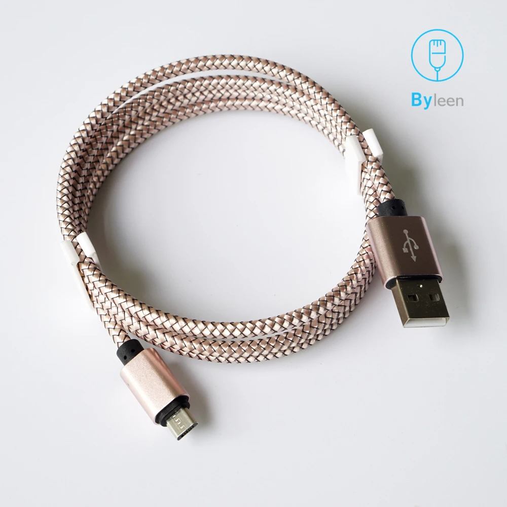 Micro usb кабель для зарядки, кабель для передачи данных, шнур для зарядки Android, 1/2 метров, Usb кабель, кабель для Xiaomi Redmi 4 Note 6 5 Pro, samsung S7 S6