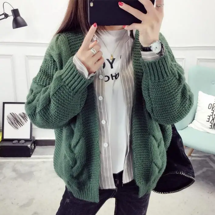 Женский винтажный свитер Белый Повседневный 2019 |