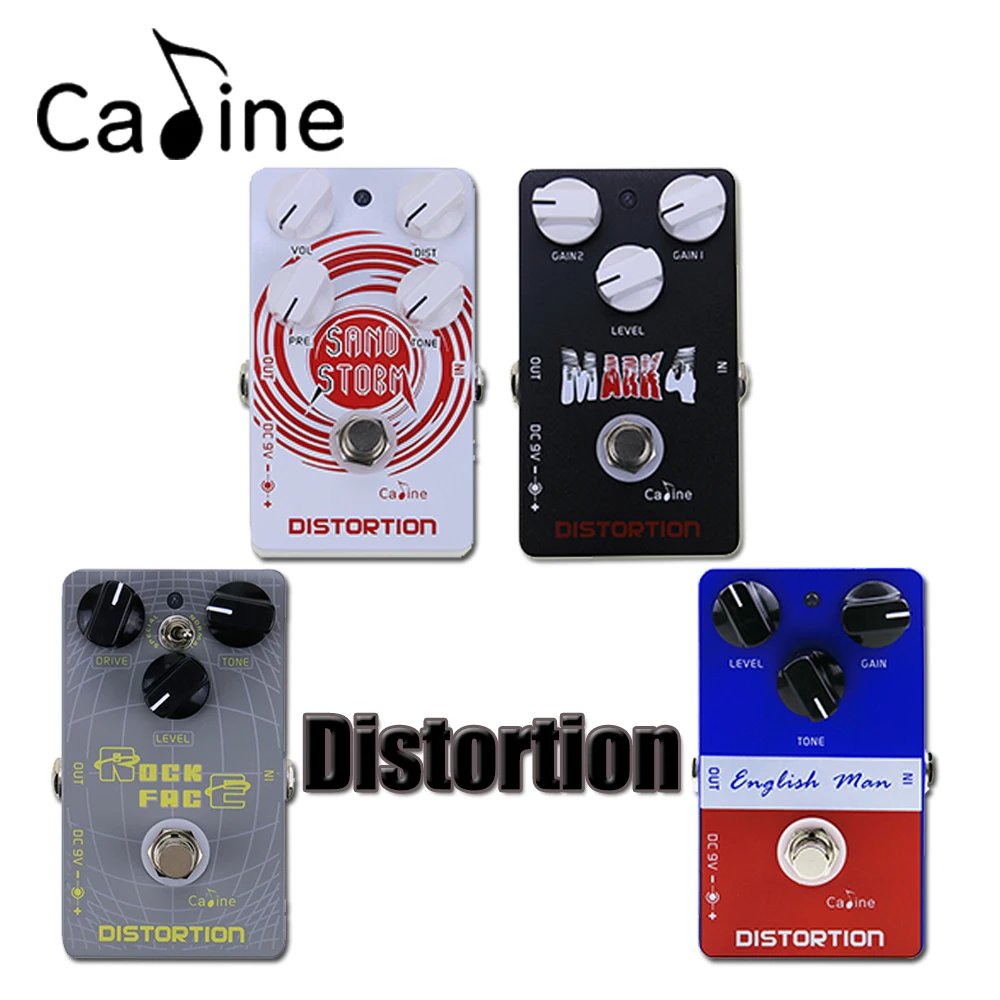 Caline Overdrive/Distortion/задержки/boost серии Портативный Электрогитары педаль эффектов и