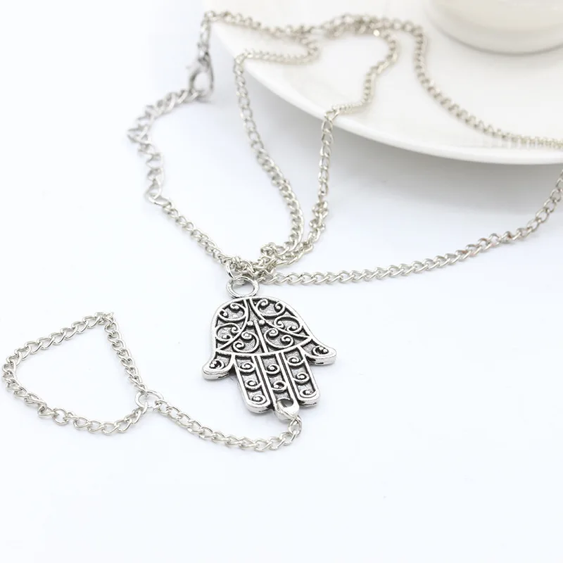 Hand Joint Special Design Chains Connecting Finger Silver Bracelets for Whole Women | Украшения и аксессуары