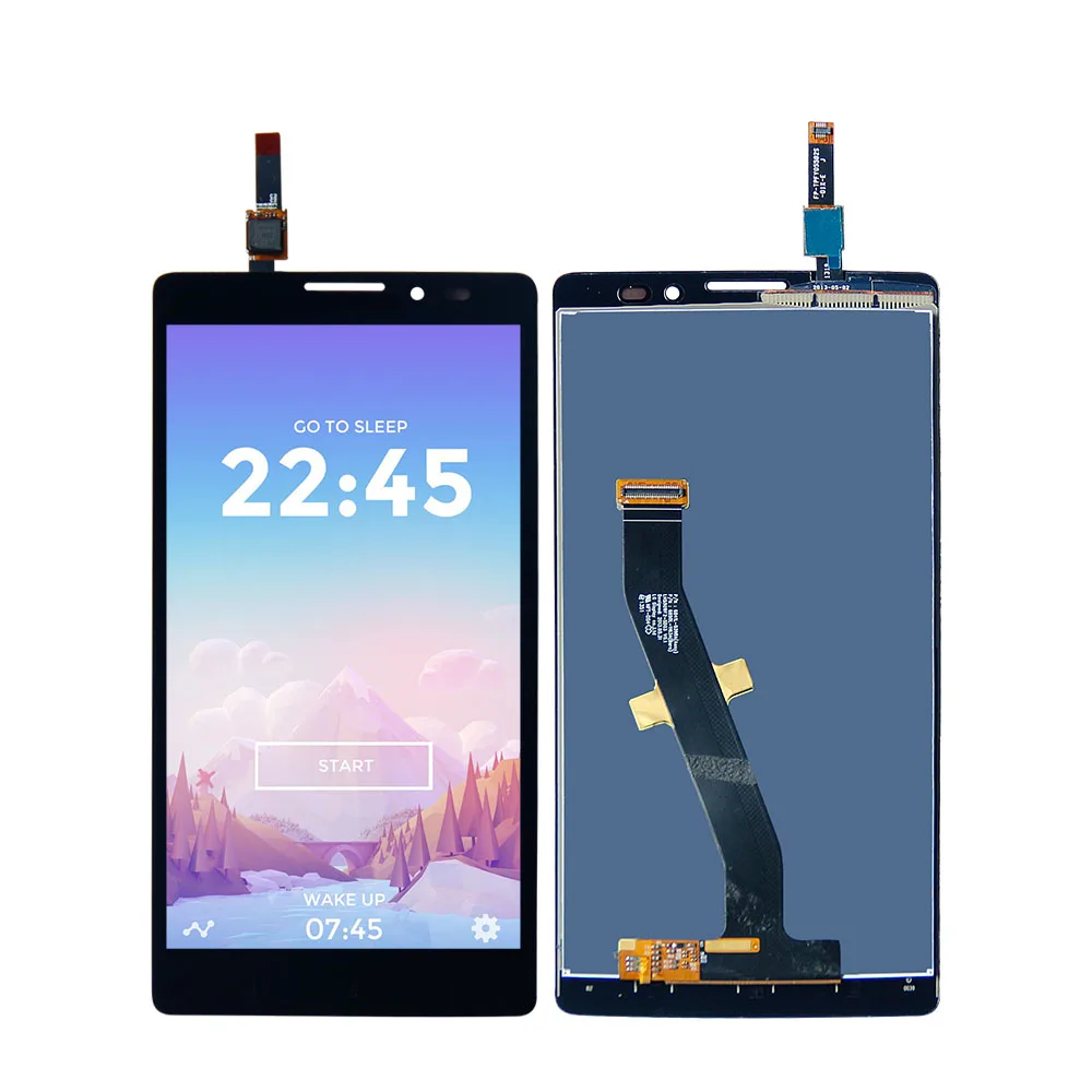 Для Lenovo Vibe Z K910 сенсорный экран дигитайзер ЖК дисплей в сборе Бесплатная