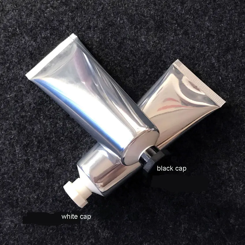 

300pcs 80g 80ml Empty Soft Refillable Plastic Lotion Tubes Squeeze Cosmetic Packaging, Cream Tube Screw Lids Bottle Container