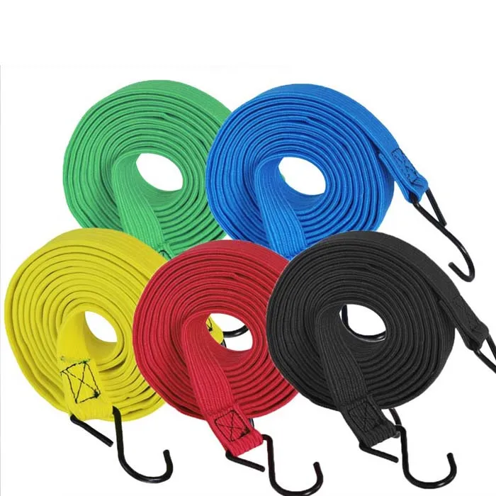 Strong Elastic Cord Rope Tie Down Belt Cargo Luggage Lashing Straps Fix For Motorcycle SUV Car Roof Outdoor Camping Wh | Автомобили и