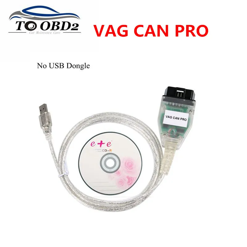 VAG CAN PRO V5.5.1 с FTDI FT245RL чип VCP OBD2 Диагностический интерфейс Поддержка Can Bus UDS K Line для AUDI без usb-ключа