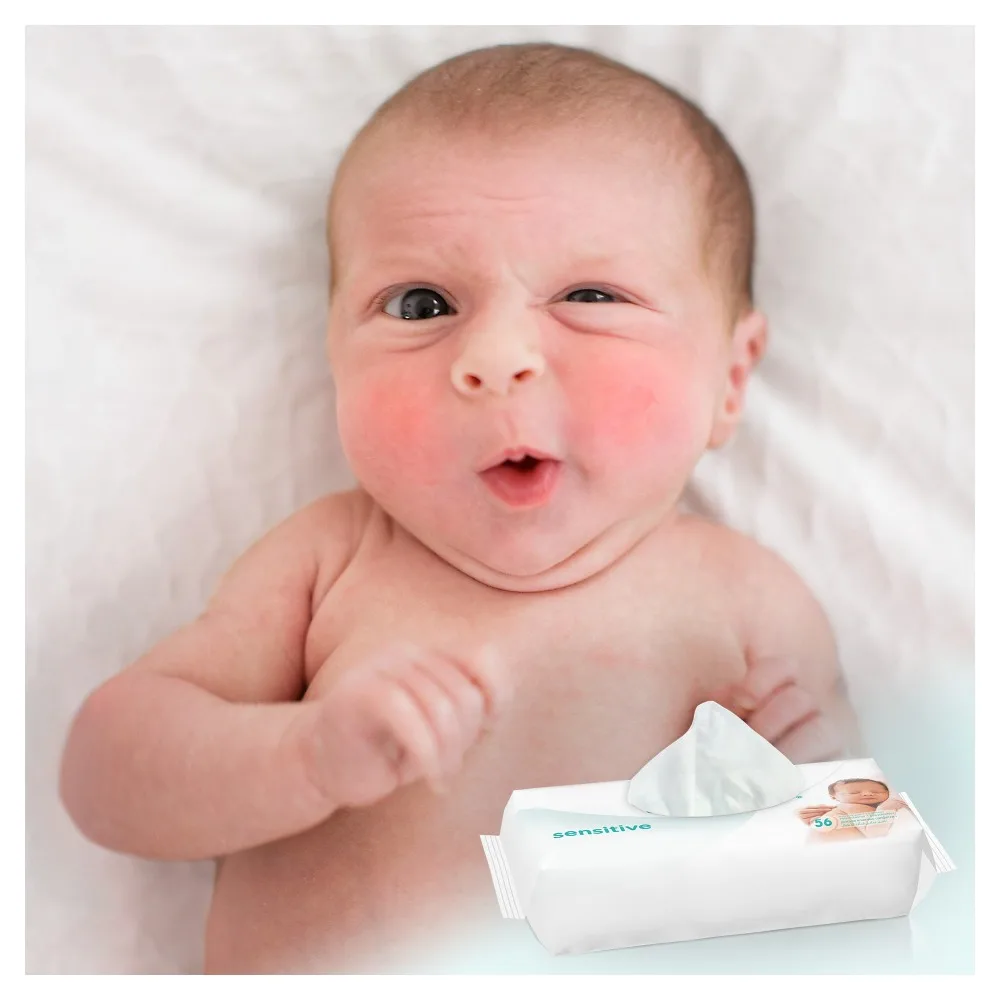 Влажные салфетки Pampers Sensitive 112 шт.|wet wipes|pcs |
