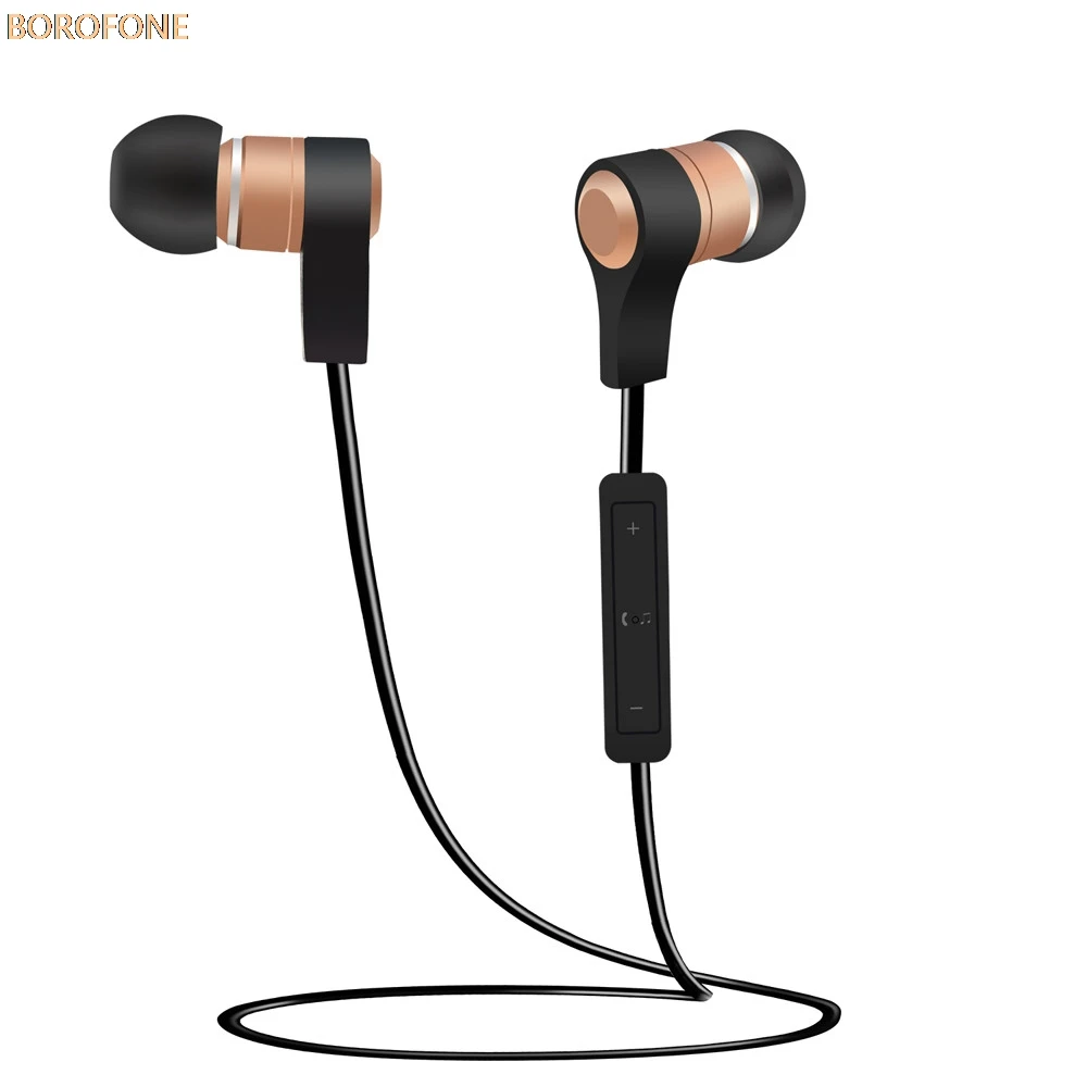 Беспроводная bluetooth гарнитура BOROFONE спортивные стереонаушники для iPhone с