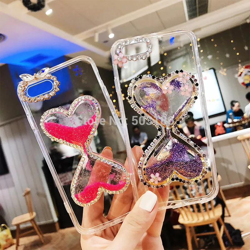 Чехол со стразами для Asus ZenFone 3 4 Ultra Laser Max Deluxe GO Zoom Selfie Pro Live AR V D Love Glitter Liquid Quicksand| |