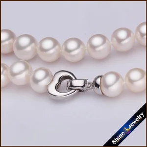 Застежки-карабины в форме сердца, посеребренные, для ювелирных изделий сделай сам, жемчужные ожерельябраслета, 2510 шт.комплект