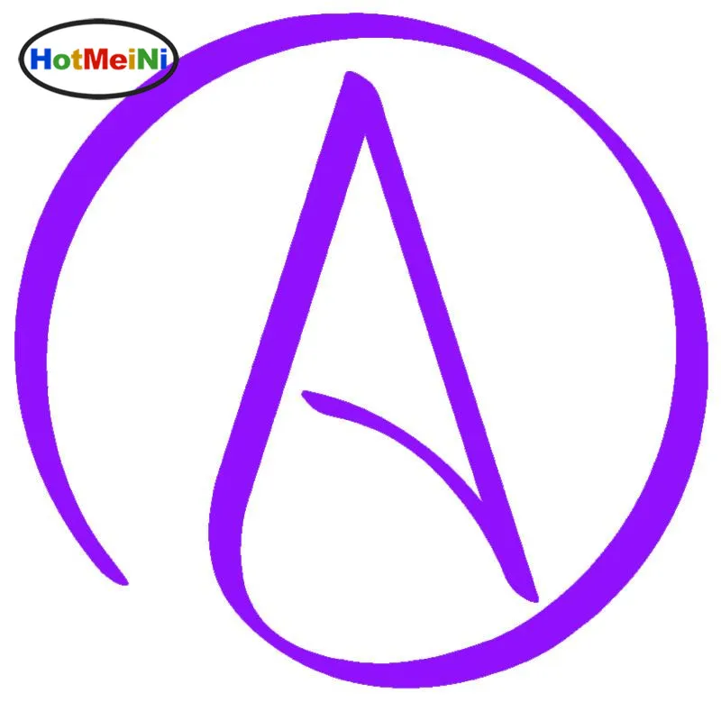 HotMeiNi Atheist международный символ беззаботы счастливая жизнь смешная наклейка на