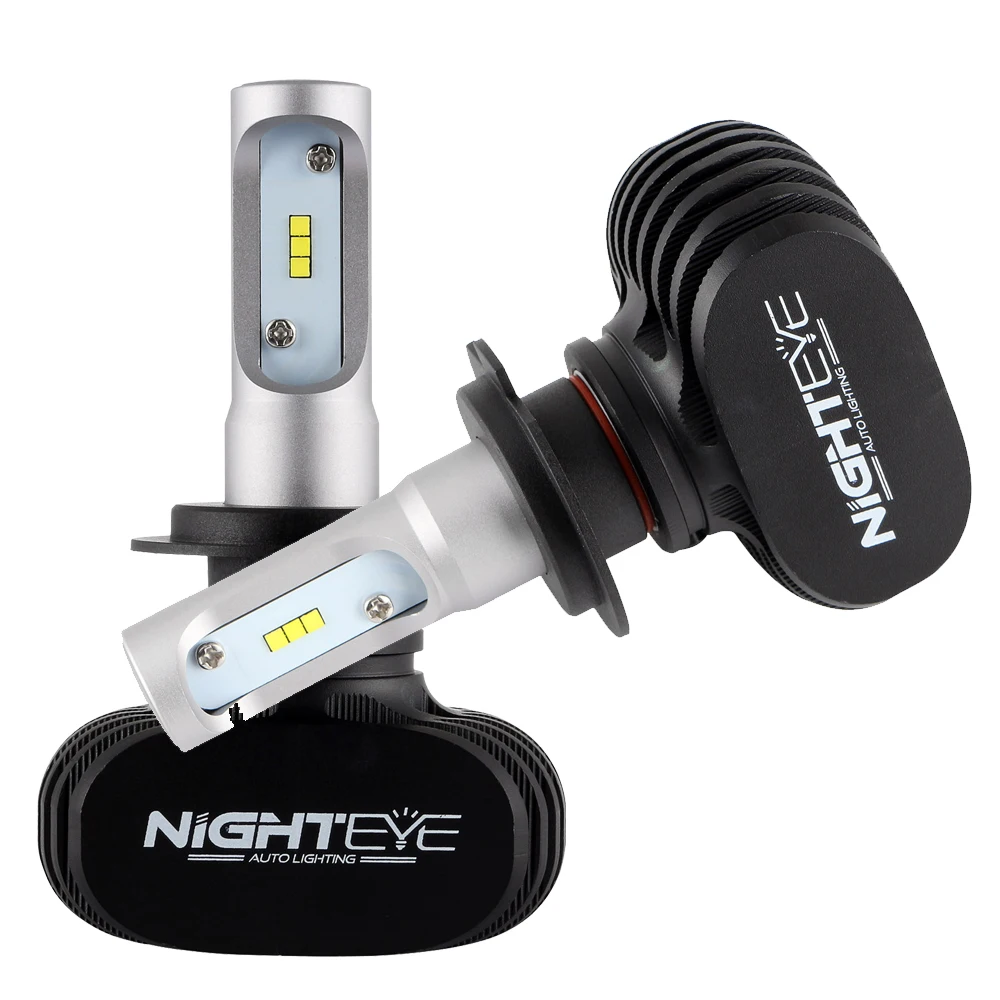 NIGHTEYE H7 50 Вт 8000LM 6500 к CSP светодиодный фар автомобиля противотуманный набор лампа DRL