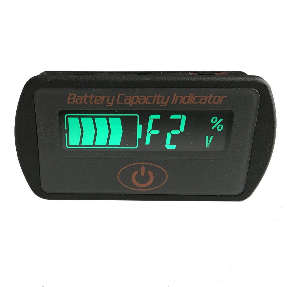 LY7S 7.4V/12V Adjustable LCD Car Lead-Acid Lithium Battery Voltmeter Voltage Tester Touch-Type Capacity Indicator | Электронные