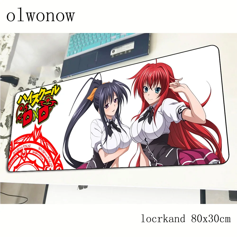 Старшеклассник dxd коврик для мыши большой компьютер геймер Коврик 800x300x2 мм padmouse