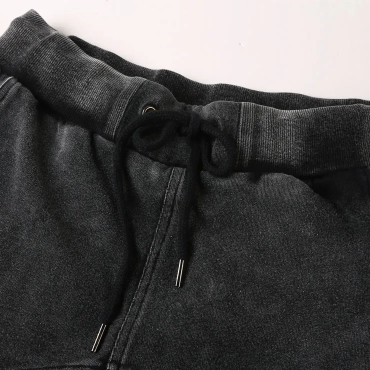 Джоггеры мужские брюки в стиле ретро эффект потертости повседневные штаны до