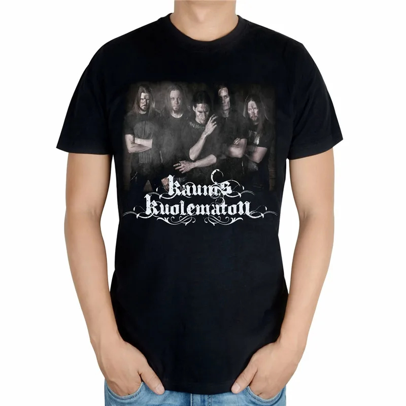 7 designs Kaunis Kuolematon monk Rock shirt camiseta Fashion Brand Dark Metal Punk fitness 100%Cotton skateboard | Мужская одежда