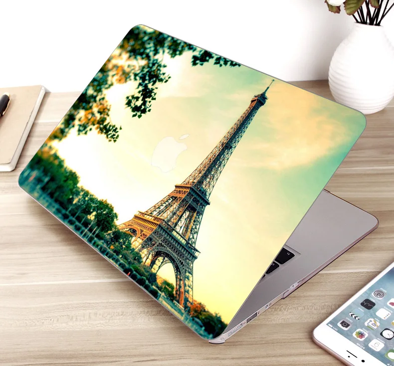 Прозрачный матовый жесткий чехол для Macbook Air Pro Retina 11 6 12 13 3 15 4 сумка ноутбука Apple