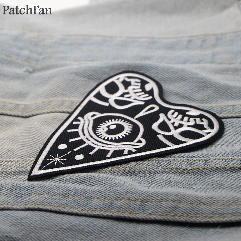 Patchfan Ouija Board аппликационные заплатки Сделай Сам Утюг на para обуви джинсы мешок рубашка одежда Джерси стикер в стиле панк вышитый значок A1855