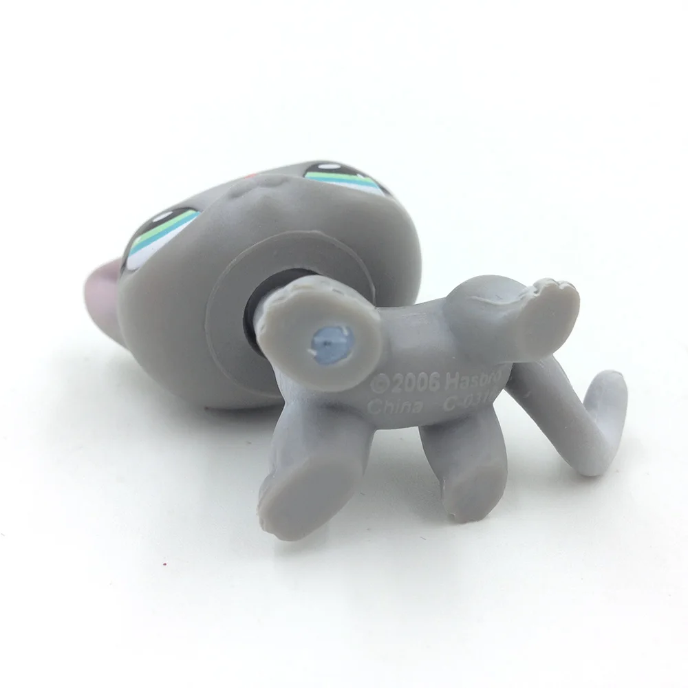 PS #126 серая короткошерстая кошка Teal Eyes редкие животные детские игрушки | Игрушки и