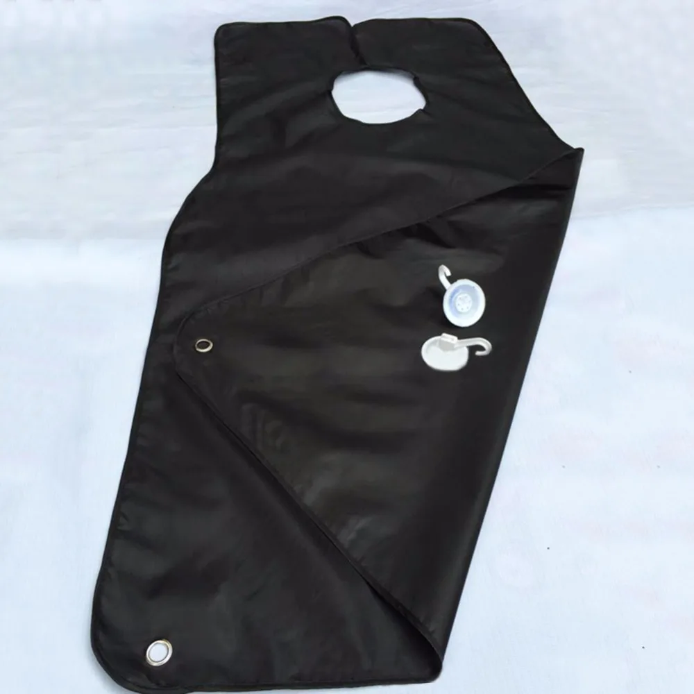 Человек ванная комната средства ухода за бородой триммер волос передник для