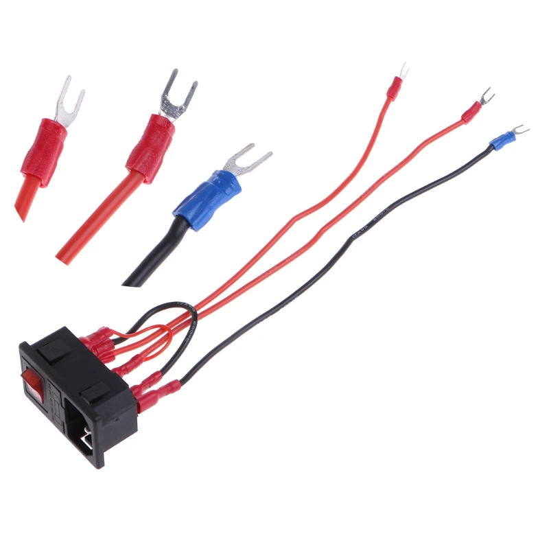 5*3*2 см Запчасти для 3D принтера Prusa i4 запчасти выключатель питания/адаптер черный