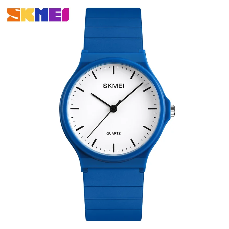 SKMEI 1419 модные Montre Femme Мужские Женские кварцевые наручные часы 30 м водонепроницаемые женские часы Pu ремешок для часов роскошные мужские наручные часы