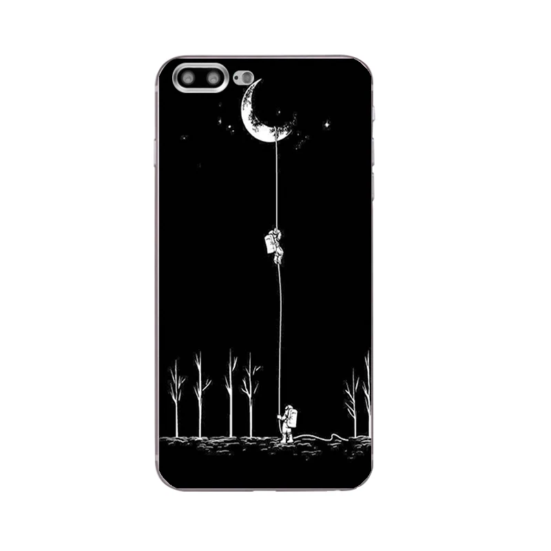 Сделай Сам для Apple iPhone 7/8 Plus X чехол телефона 5C 5S SE 10 мягкий TPU 6 6S с принтом в виде