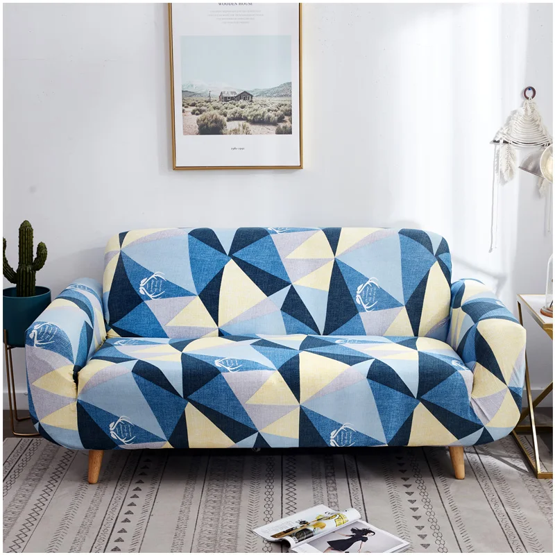 Geometric patterns Sofa Cover Slipcover Sofa for sofa towel Living Room Furniture Protective Armchair couches sofa 1/2/3/4 /1pcs