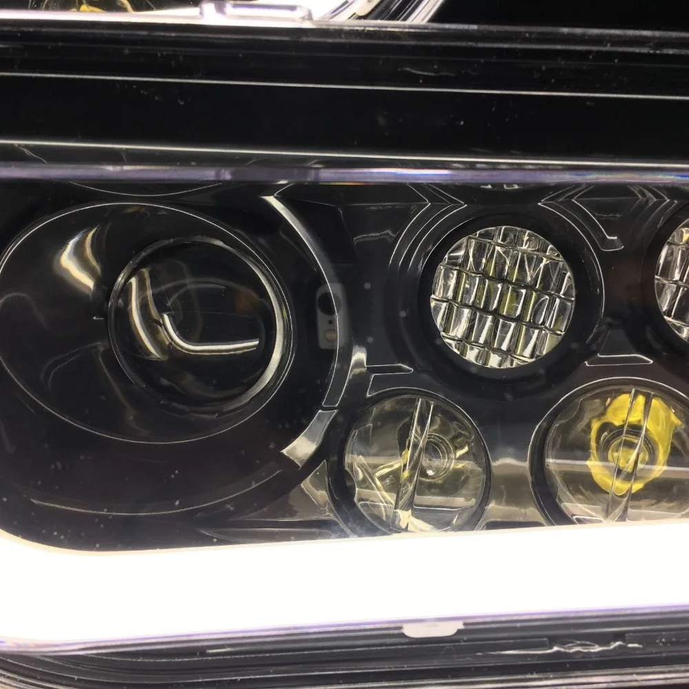 Для 2015-2017 POLARIS RZR 900-комплект черсветодиодный светодиодных гало фар-с ангельским