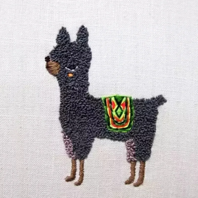 Embroidery Diy Handmade Kits Animal 3d Ribbon Embroidery Handmade Embroidery Flower Embroidery Applique Cross Stitch Ribbon