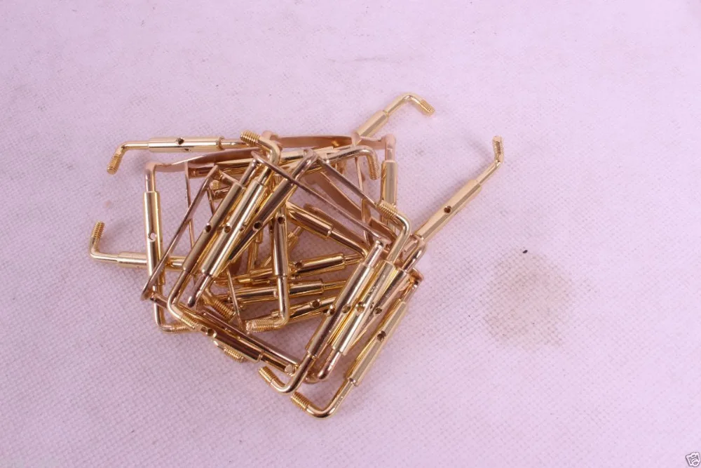 

20 pcs violin chin rest screw Clamp Golden Color New Yinfente