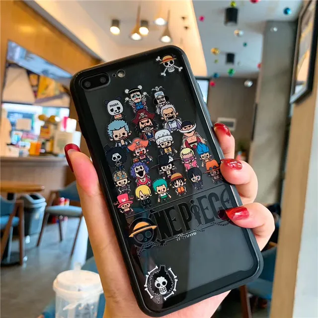 Закаленное стекло для iPhone 7 8 6 6S Plus XR X XS Max защита экрана Flim+ стеклянный чехол для телефона с рисунком Две звезды