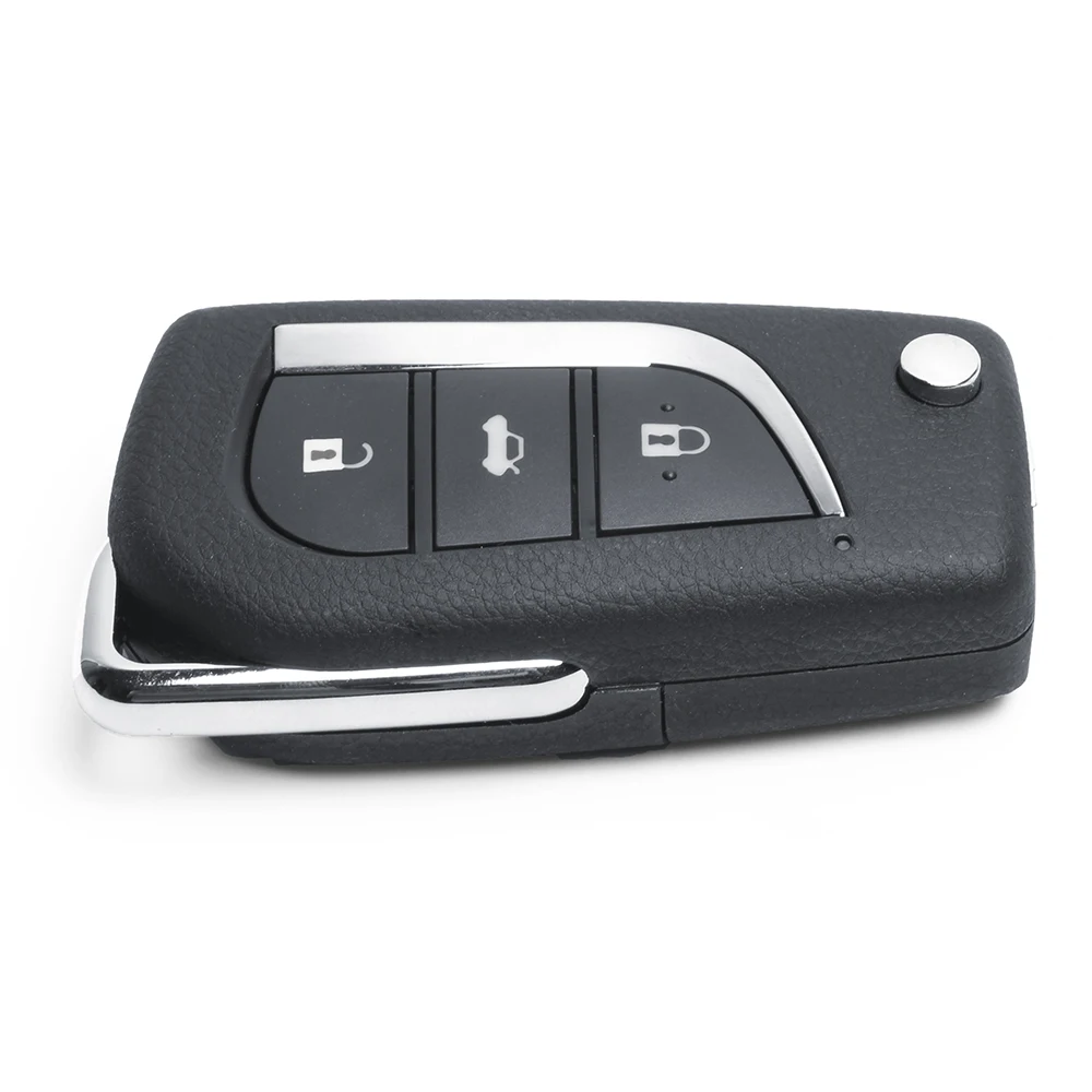 Keyecu обновленный дистанционный ключ 434 МГц ID4D66 для Toyota Yaris Avensis Corolla Carina и т. д. P/N: 89071