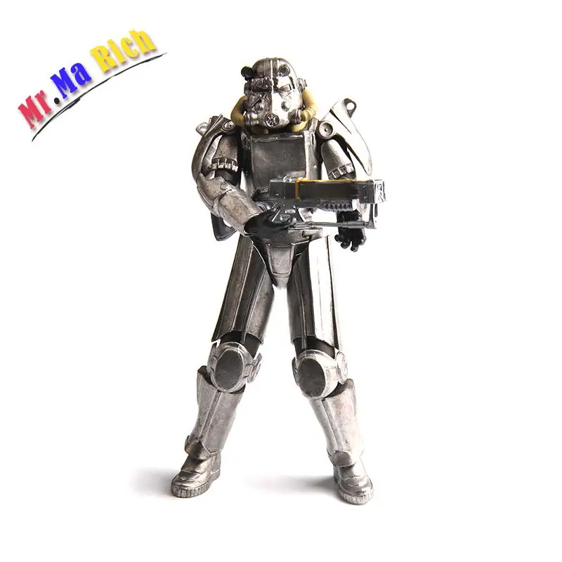 Fallout 4 ПВХ фигурка 8 Pollici Potenza Armatura Di Abbigliamento Giocattoli Per Le Collezioni | Игрушки и хобби