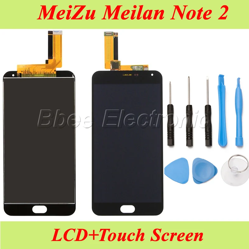 

For Meizu M2 Note LCD Display+Touch Screen Digitizer Glass Panel For Meizu M2 Note 1920x1080 FHD 5.5'' Cell Phone+Tools