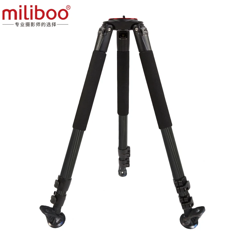 

miliboo MTT703B Carbon Fiber Tripod for Professional DSLR Camera/Digital Camcorder Stand Load-Bearing 25 kg Max Height 164cm/63"