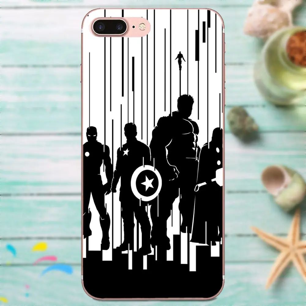 Marvel Avengers Age Of Ultron Black для LG Nexus 5 5X G2 G3 mini spirit G4 G5 G6 K4 K7 K8 K10 2017 V10 V20 V30 Stylus|Чехлы-накладки|