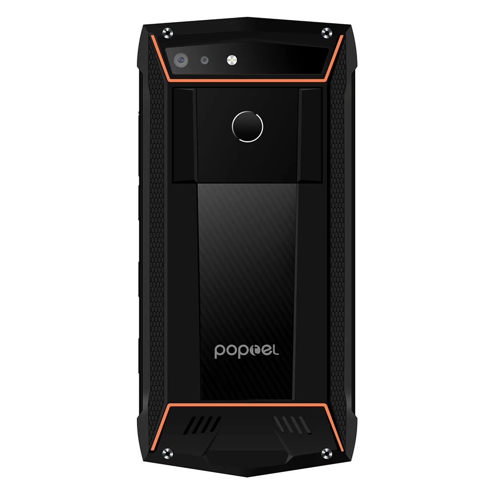 POPTEL P60 4G Face ID IP68 Водонепроницаемый мобильный телефон 5 7 дюймов 6 ГБ 128 5000 мА/ч
